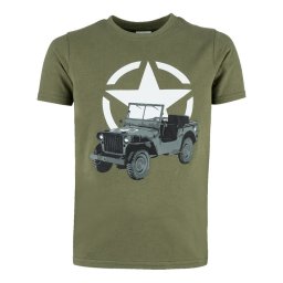 Triko dětské JEEP krátký rukáv vel. 122-128