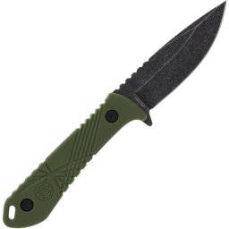 Smith & Wesson nůž s pevnou čepelí HRT s pouzdrem ZELENÝ
