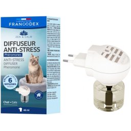 Francodex elektrický feromonový difuzér + lahvička s náplní 48 ml pro kočky