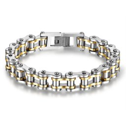 Gaira® Moto náramek 30025 Silver-Gold