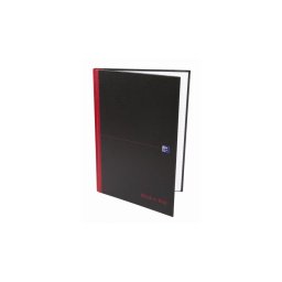 OXFORD Black n Red Záznamová Kniha A4 linkovaná