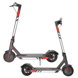 Reflexní polepy pro elektorkoloběžky - červená/stříbrná