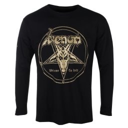 tričko pánské s dlouhým rukávem VENOM - WELCOME TO HELL - (GOLD) - PLASTIC HEAD - PH13373LS