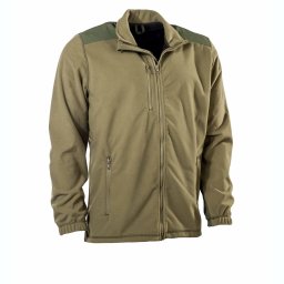 Bunda BELGICKÁ WINDSTOPPER fleece ZELENÁ vel. M