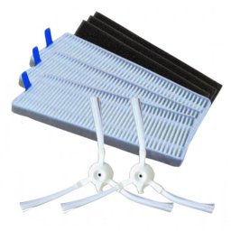 Kartáčky a HEPA filtry pro ROWENTA Explorer S20, S40, S45, S50, S75 X-plorer, ETA Felix, Fido, Raggio, 2+3ks