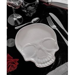 talíř KILLSTAR - Cranium Skull - Black - KSRA010349