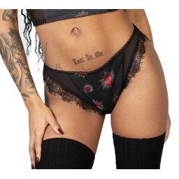 kalhotky dámské KILLSTAR - Star Crossed - Black - KSRA010255