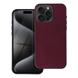 Pouzdro Woven Mag Cover na iPhone 15 Pro Max - bordó
