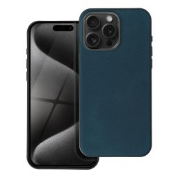 Pouzdro Woven Mag Cover na iPhone 15 Pro Max - modré