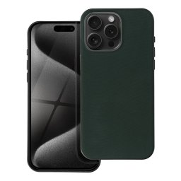 Pouzdro Woven Mag Cover na iPhone 15 Pro Max - zelené