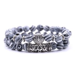 Gaira® Náramek Sova 3349, Materiál Pinolit