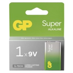 Alkalická baterie GP Super 9V (6LR61), 1 ks