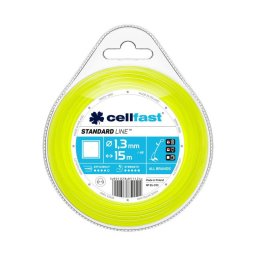 Cellfast Žací lanko čtverec STANDARD 1,3mm x 15m 35-010-CF