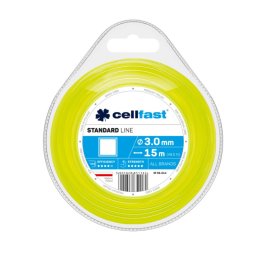 Cellfast Žací lanko čtverec STANDARD 3,0mm x 15m 35-014-CF
