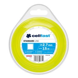 Cellfast Žací lanko čtverec STANDARD 2,7mm x 15m 35-016-CF