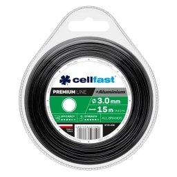 Cellfast Žací lanko kulaté PREMIUM + hliníkové částice 3,0mm x 15m 35-036-CF