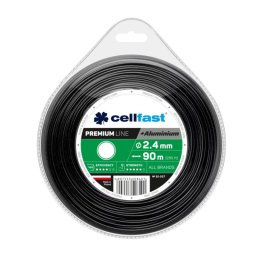 Cellfast Žací lanko kulaté PREMIUM + hliníkové částice 2,4mm x 90m 35-037-CF