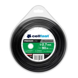 Cellfast Žací lanko kulaté PREMIUM + hliníkové částice 2,7mm x 90m 35-038-CF