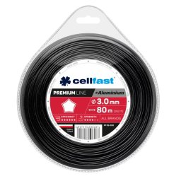 Cellfast Žací lanko hvězda PREMIUM + hliníkové částice 3,0mm x 80m 35-059-CF