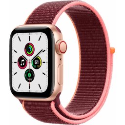 Řemínek iMore NYLON Apple Watch Series 4/5/6/SE 44mm - Plum