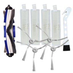 10ks HEPA filtry a kartáče pro ROWENTA S60 X-plorer sada
