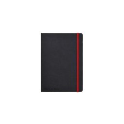 OXFORD Black n Red Journal Zápisník A5 černý pevné desky