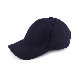 Bavlněná kšiltovka unisex vhodná k dozdobení, barva 15 modrá tmavá