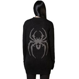 svetr unisex (cardigan) KILLSTAR - Next Regret - Black - KSRA010000