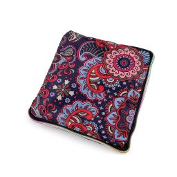 Skládací nákupní taška se zipem pevná 38x44 cm, barva 4 borůvková mandala