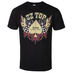tričko pánské ZZ Top - Race Flag Black - 50597700