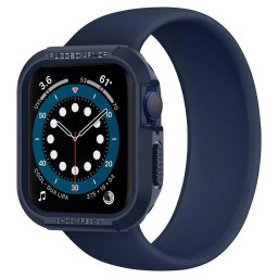 Spigen Rugged Armor Apple Watch Series 9/8/7 (45mm) - Tmavě modrý