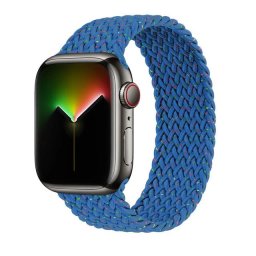 Řemínek iMore Braided Solo Loop Apple Watch Series 9/8/7 45mm - unity blue (S)