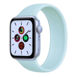 Řemínek iMore Solo Loop Apple Watch Series 9/8/7 45mm - Bledě modrá (XS)