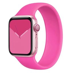 Řemínek iMore Solo Loop Apple Watch Series 9/8/7 45mm - Magenta (L)