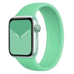 Řemínek iMore Solo Loop Apple Watch Series 9/8/7 45mm - Mátová (L)