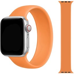 Řemínek iMore Solo Loop Apple Watch Series 9/8/7 45mm - Měsíček lékařský (M)