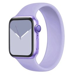 Řemínek iMore Solo Loop Apple Watch Series 9/8/7 45mm - Modrofialová (S)