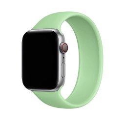Řemínek iMore Solo Loop Apple Watch Series 9/8/7 45mm - Pistáciová (S)