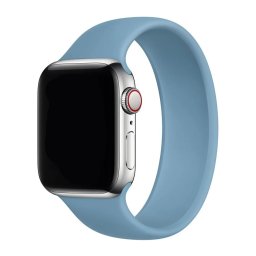 Řemínek iMore Solo Loop Apple Watch Series 9/8/7 45mm - Sebersky modrá (XS)