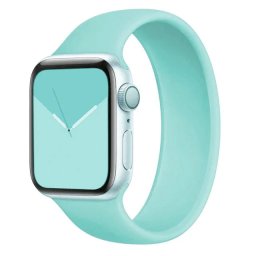 Řemínek iMore Solo Loop Apple Watch Series 9/8/7 45mm - Tyrkysová (L)