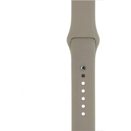 Řemínek iMore SmoothBand pro Apple Watch Series 9/8/7 (45mm) - Kamenně šedý