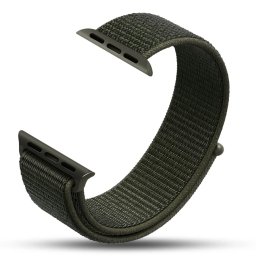 Řemínek iMore NYLON Apple Watch Series 9/8/7 45mm - Khaki