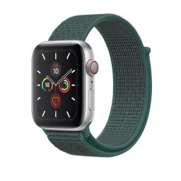 Řemínek iMore NYLON Apple Watch Series 9/8/7 45mm - Pine Green