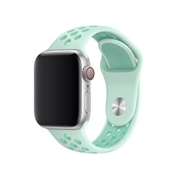 Řemínek iMore SPORT pro Apple Watch Series 9/8/7 (45mm) - Jemně Tyrkysový/Teal Tint