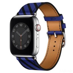 Řemínek iMore Single Tour Apple Watch Series 9/8/7 (45mm) - Black & Blue