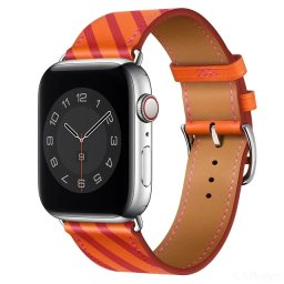 Řemínek iMore Single Tour Apple Watch Series 9/8/7 (45mm) - Orange & Rose