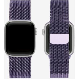 Řemínek iMore MILANESE LOOP Apple Watch Series 9/8/7 (45mm) - Levandulový