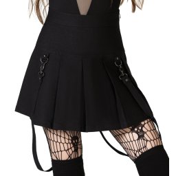 sukně dámská KILLSTAR - Merely A Madness - Black - KSRA010100