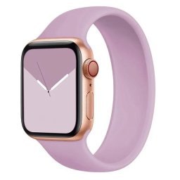 Řemínek iMore Solo Loop Apple Watch Series 9/8/7 41mm - Světle fialová (S)
