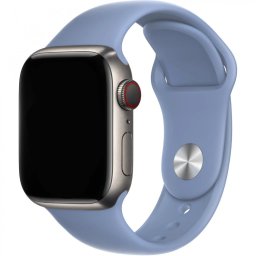 Řemínek iMore SmoothBand pro Apple Watch Series 9/8/7 (41mm) - Oblačně modrá